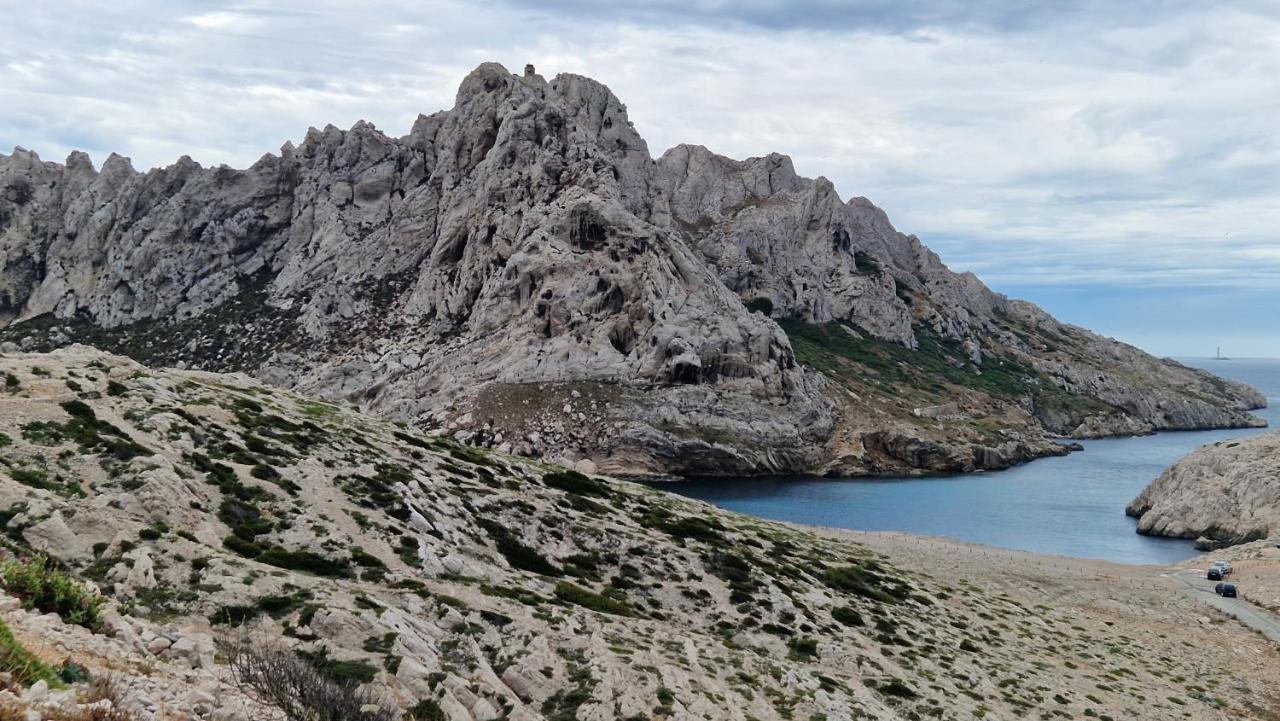Pointe Rouge A 2Mn De La Plage - Avec Petite Vue Mer Marseille Exteriér fotografie